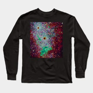 Black Panther Art - Glowing Edges 170 Long Sleeve T-Shirt